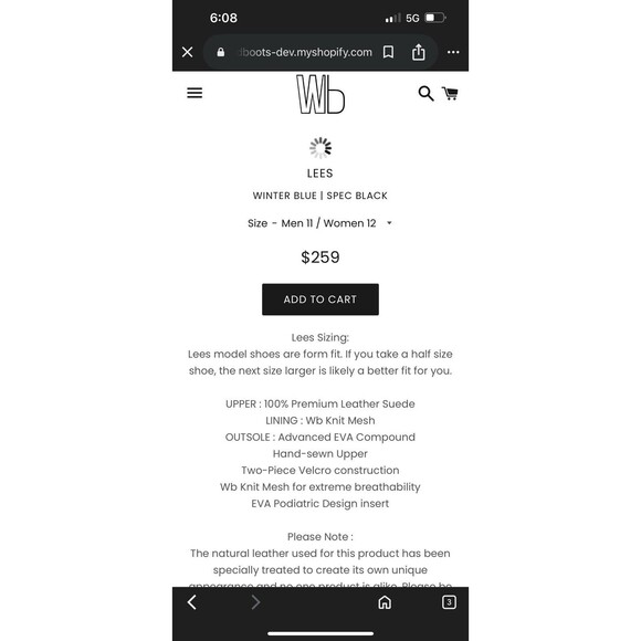 WORLD BOOTS Sz 11 Mens Chukka Moccasin Boots 100% Leather Suede Blue - Picture 5 of 16